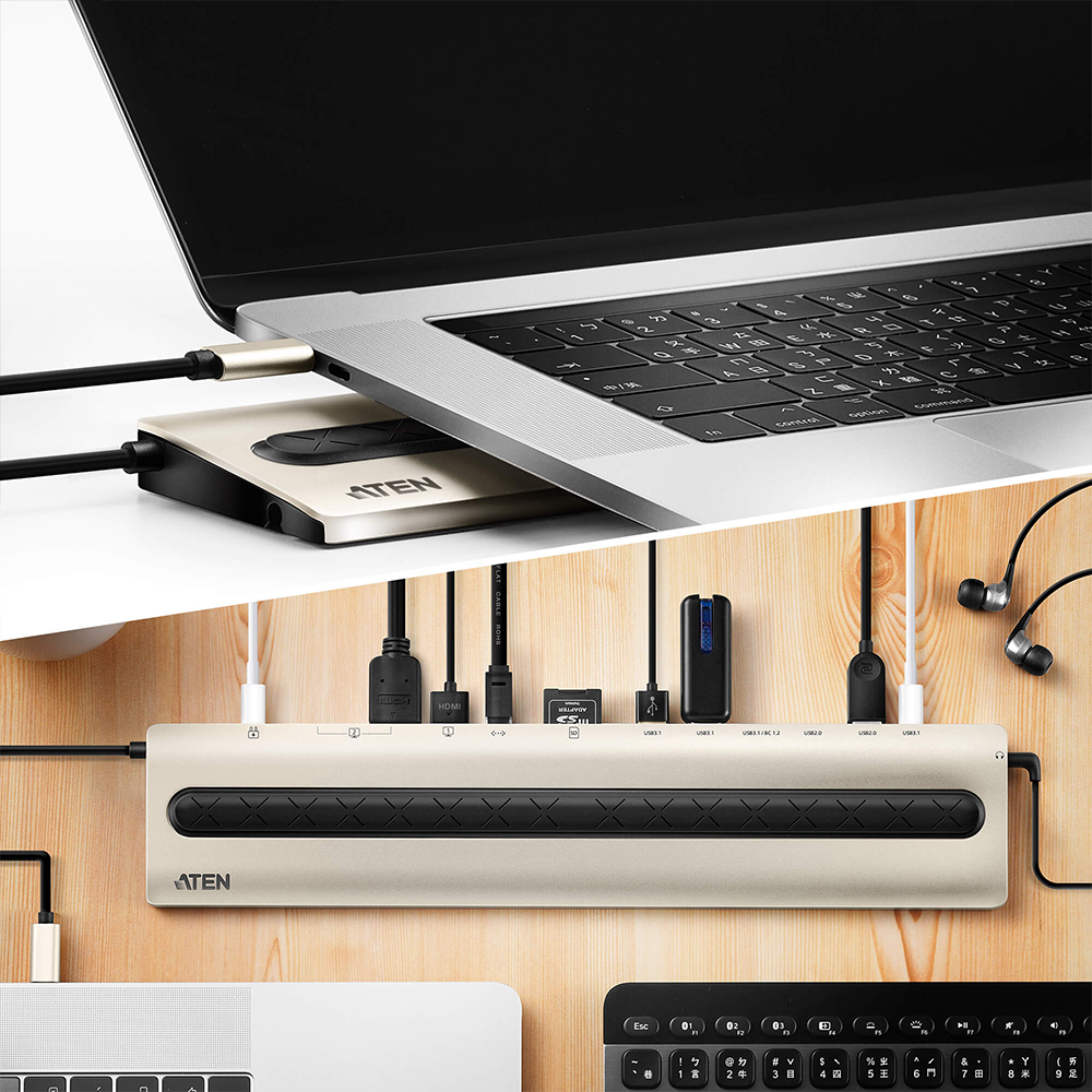 Docking station USB-C multipuerto con power pass-through - Image 7