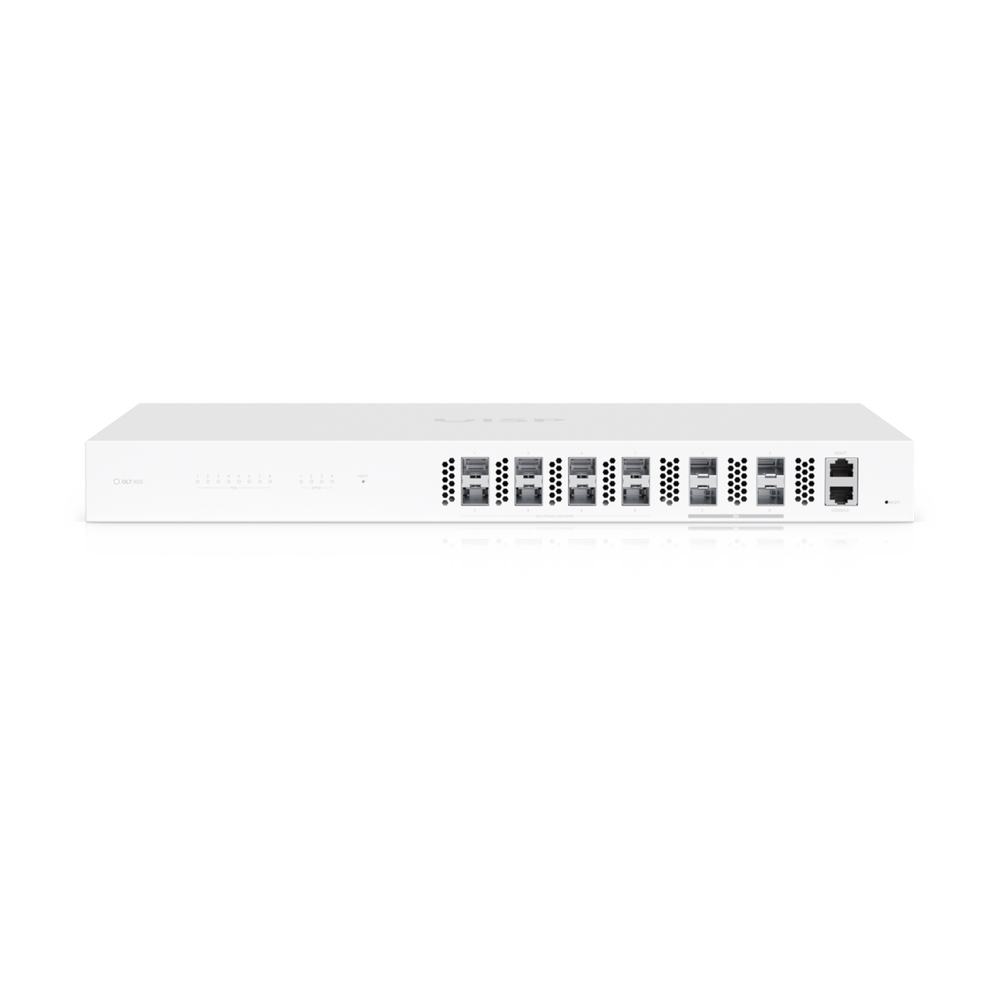 Ubiquiti UISP Fiber OLT XGS — Terminal de línea óptica (OLT) de 8 puertos, 10 Gbps de subida y bajada, capacidad para 2,000+ suscriptores - Image 4