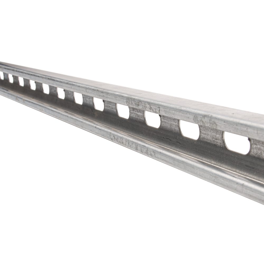 Unicanal perforado 4x2, 3000 mm, con acabado Electro Zinc - Image 3