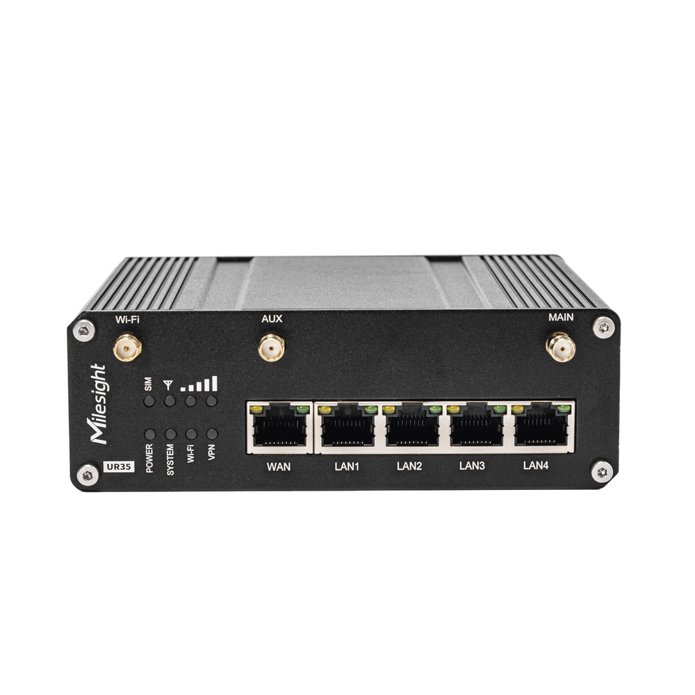 Router Celular Industrial 4G LTE con WiFi y Puertos Ethernet para IoT y M2M