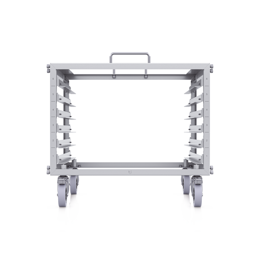 UniFi Rack Móvil de 6 Unidades, incluye 1 patchpanel de 24 puertos Gigabit, no requiere herramientas para armarse, incluye ruedas. - Image 3