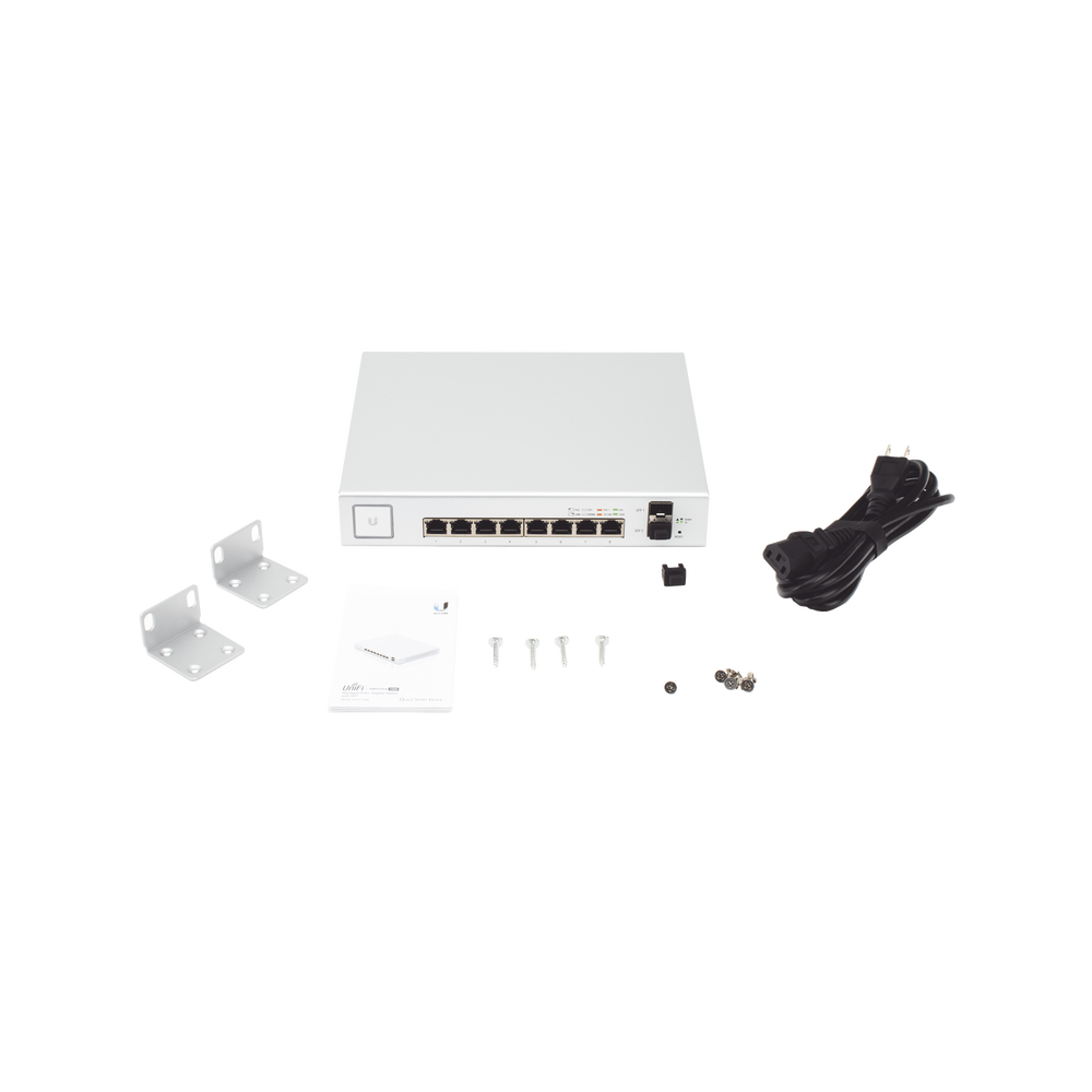 Switch UniFi Administrable de 8 Puertos Gigabit PoE+ 802.3at/af y PoE Pasivo 24V. - Image 6