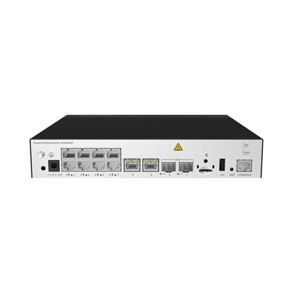 Firewall HUAWEI Ideal para Pequeñas Empresas: 1 Año Gratis de Seguridad Total (Antivirus, IPS y Filtrado Web), Soporta SD-WAN y Nube con Protección de Borde (Licencias Opcionales) - Image 6