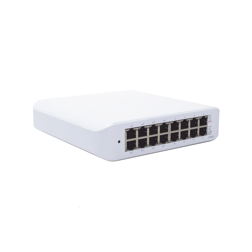 Switch UniFi Lite Administrable PoE de 16 Puertos 10/100/1000 Mbps (8 puertos 802.3af/at), 45 W - Image 5