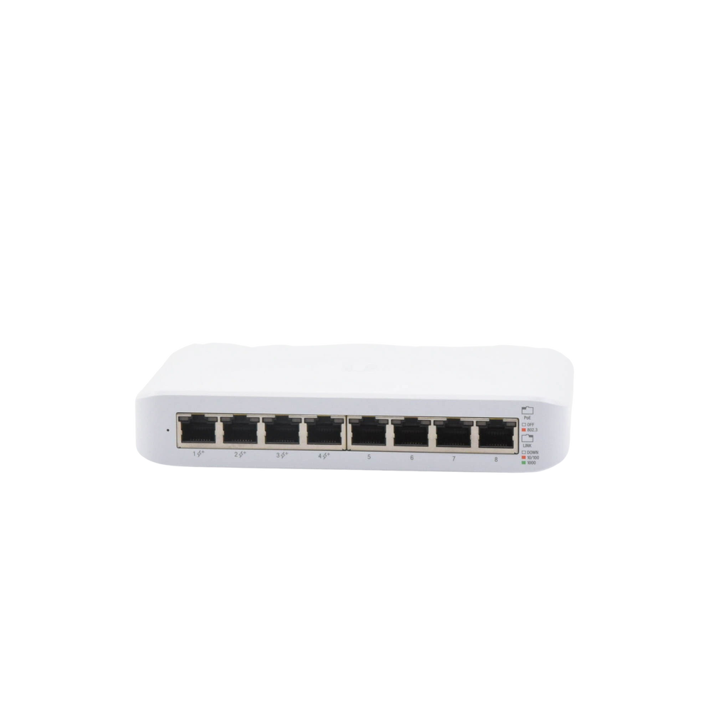 Switch UniFi Lite Administrable PoE de 8 Puertos 10/100/1000 Mbps (4 puertos 802.3af/at), 52 W - Image 3