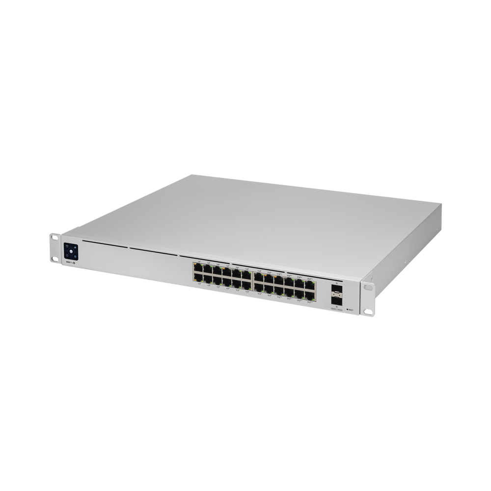 UniFi Switch USW-Pro-24-POE Gen2, con funciones capa 3, de 24 puertos PoE 802.3at/bt + 2 puertos 1/10G SFP+, 400W, pantalla informativa - Image 3