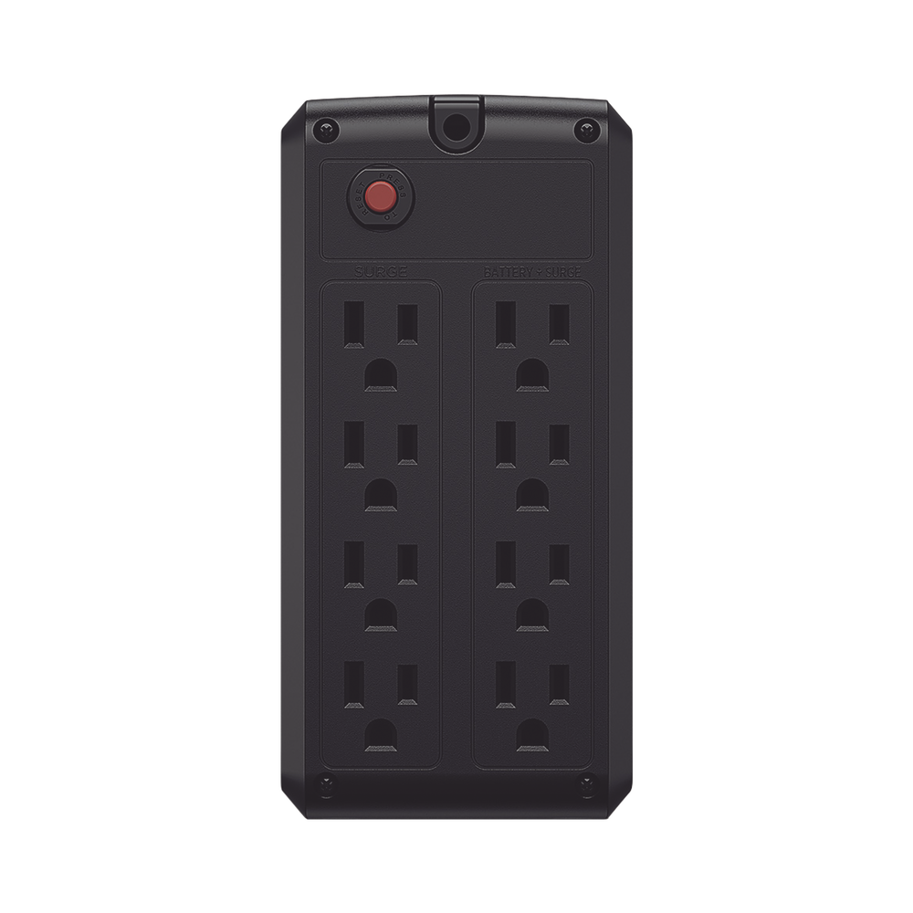 UPS de 1000 VA/500 W, Topología Línea Interactiva, Entrada 120 Vca NEMA 5-15P, y 8 Salidas NEMA 5-15R, Con Regulador de Voltaje (AVR) - Image 3