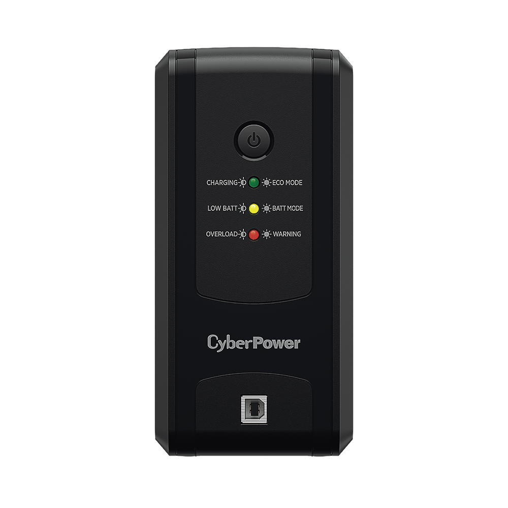 UPS de 1000 VA/500 W, Topología Línea Interactiva, Entrada 120 Vca NEMA 5-15P, y 8 Salidas NEMA 5-15R, Puerto USB, Con Regulador de Voltaje (AVR)