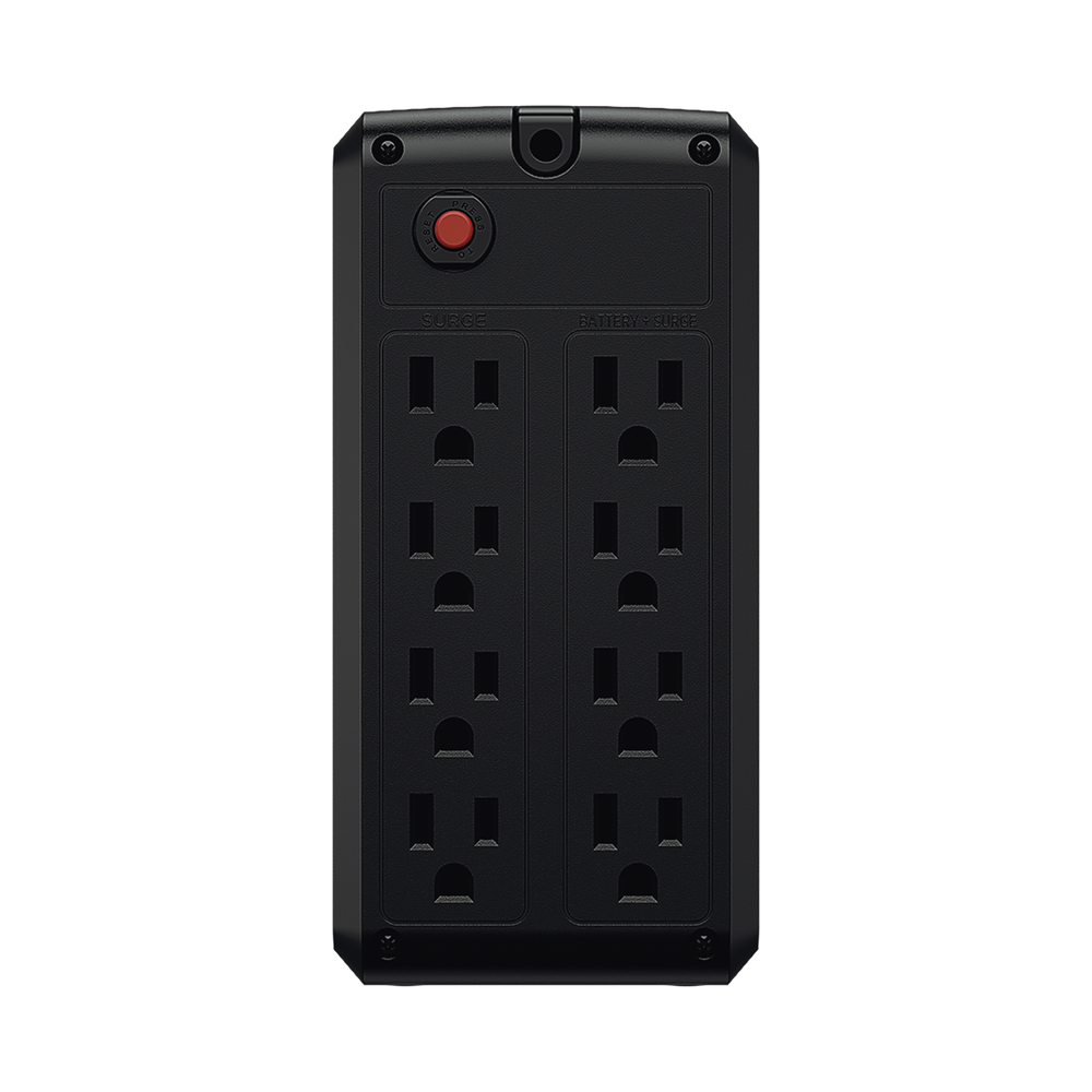 UPS de 750 VA/375 W, Topología Línea Interactiva, Entrada 120 Vca NEMA 5-15P, y 8 Salidas NEMA 5-15R, Puerto USB, Con Regulador de Voltaje (AVR) - Image 4