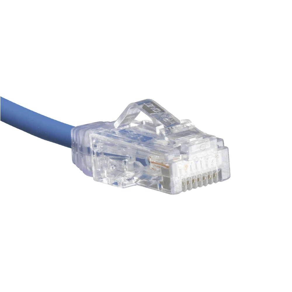 Cable de Parcheo TX6, UTP Cat6, Di?metro Reducido (28AWG), Color Azul, 20 cm (7.87 pulgadas) - Image 4