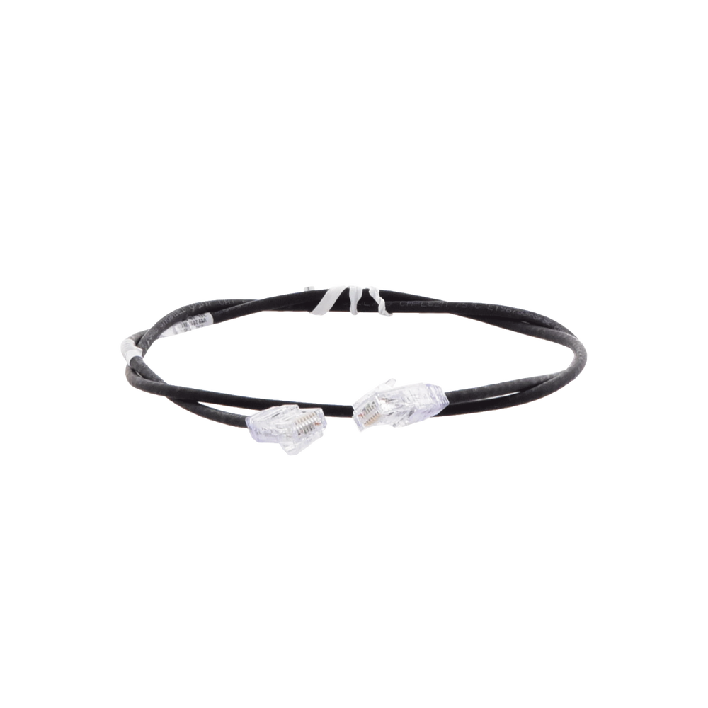 Cable de Parcheo TX6, UTP Cat6, Di?metro Reducido (28AWG), Color Negro, 0.91 Metros (3 Pies) - Image 2