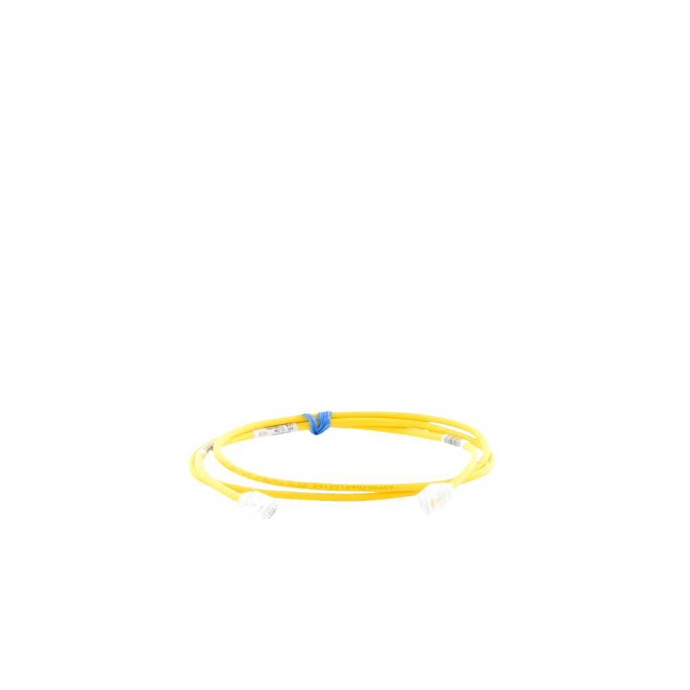 Cable de Parcheo TX6, UTP Cat6, Di?metro Reducido (28AWG), Color Amarillo, 1.22 Metros (4 Pies) - Image 2
