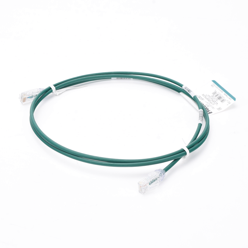 Cable de Parcheo TX6, UTP Cat6, Di?metro Reducido (28AWG), Color Verde, 1.52 Metros (5 Pies) - Image 3