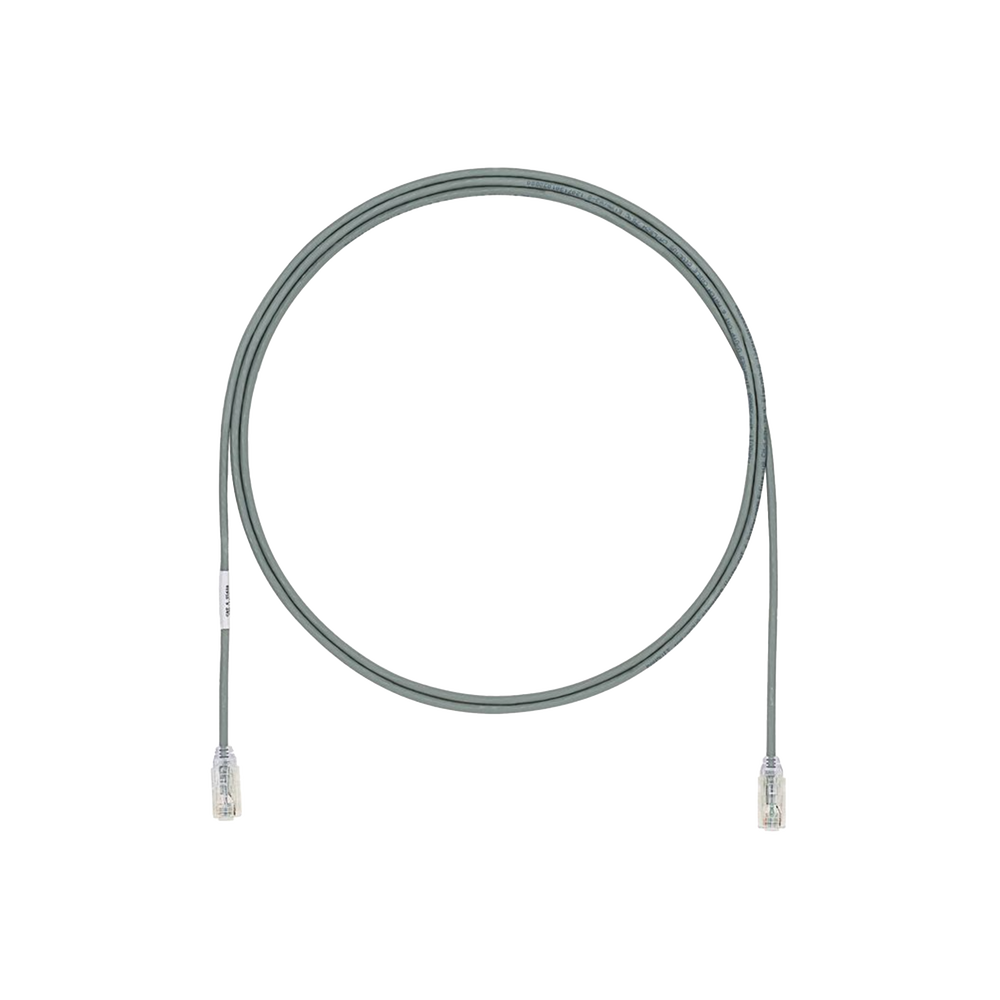 Cable de Parcheo UTP, Cat6A, 24 AWG, CM, Color Verde, 6.71 Metros (22 Pies)