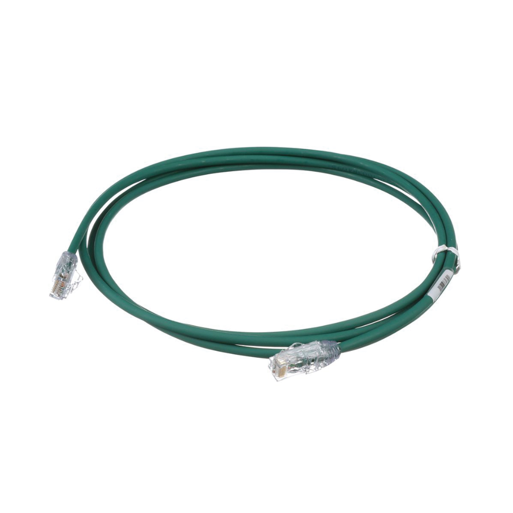 Cable de Parcheo UTP Cat6A, CM/LSZH, Di?metro Reducido (28AWG), Color Verde, 1.52 Metros (5 Pies) - Image 3