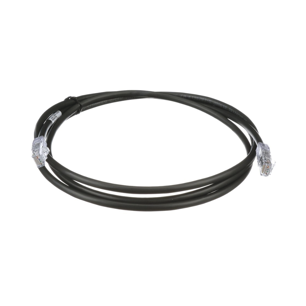 Cable de Parcheo UTP, Cat6A, 24 AWG, CM, Color Negro, 0.91 Metros (3 Pies) - Image 2