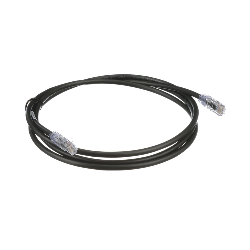 Cable de Parcheo UTP, Cat6A, 24 AWG, CM, Color Negro, 0.91 Metros (3 Pies) - Image 3