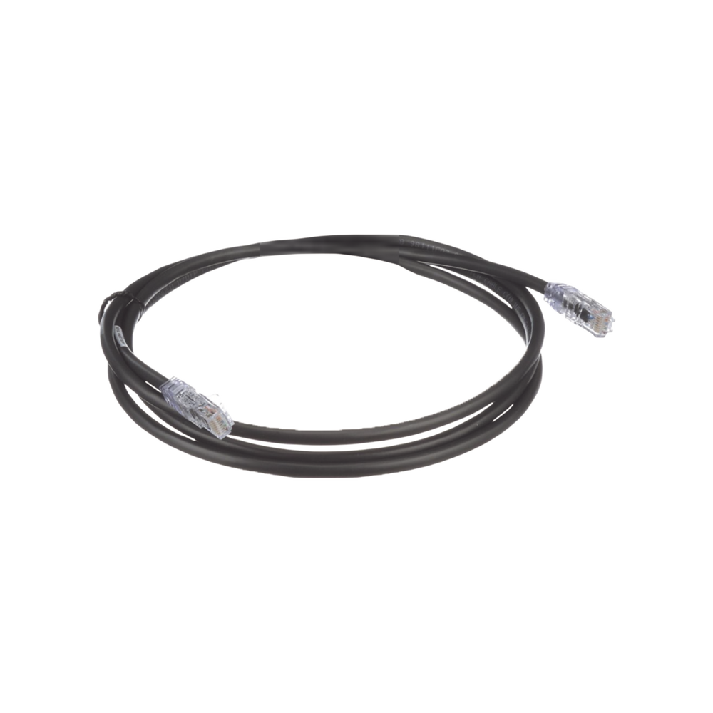 Cable de Parcheo UTP, Cat6A, 24 AWG, CM, Color Negro, 1.52 Metros (5 Pies) - Image 3