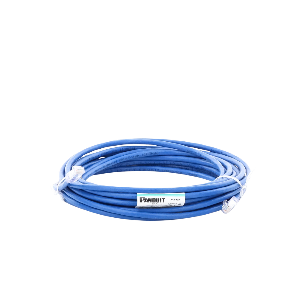 Cable de Parcheo TX6, UTP Cat6, 24 AWG, CM, Color Azul, 10 Metros (32.81 Pies) - Image 3
