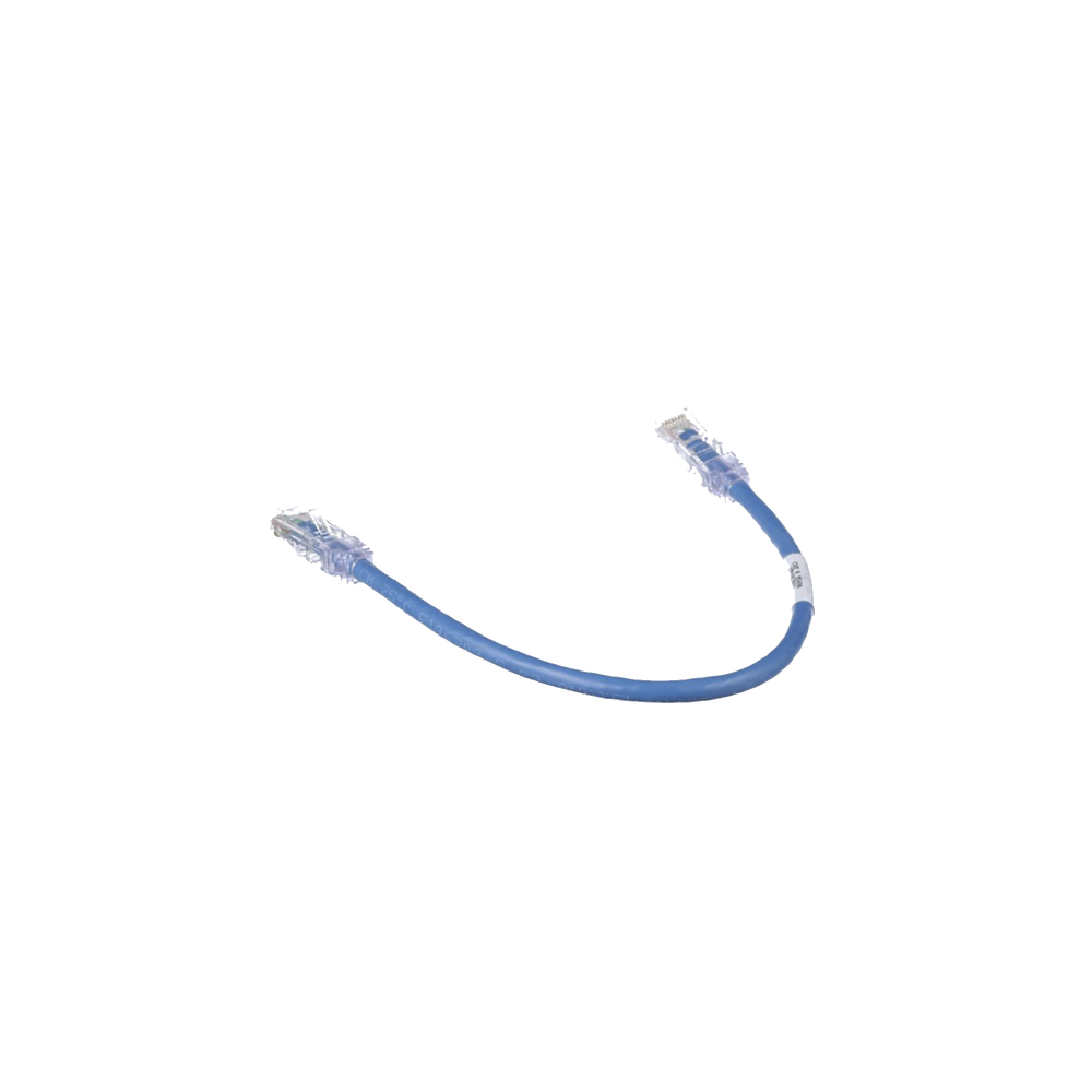Cable de Parcheo TX6, UTP Cat6, 24 AWG, CM, Color Azul, 0.3 Metros (1 Pie) - Image 2