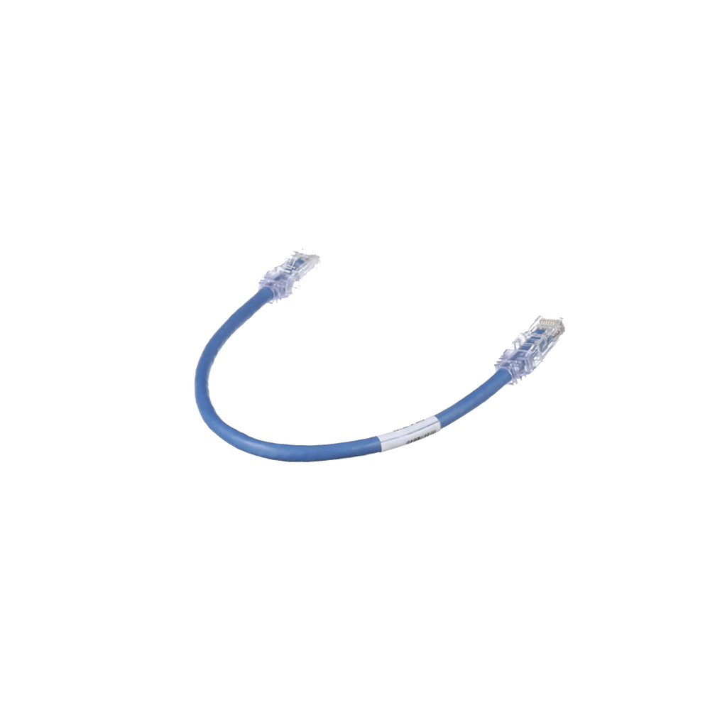 Cable de Parcheo TX6, UTP Cat6, 24 AWG, CM, Color Azul, 0.3 Metros (1 Pie) - Image 3
