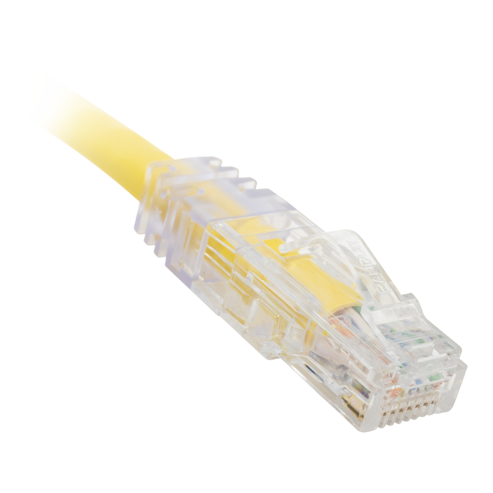 Cable de Parcheo TX6, UTP Cat6, 24 AWG, CM, Color Amarillo, 0.3 Metros (1 Pie) - Image 4