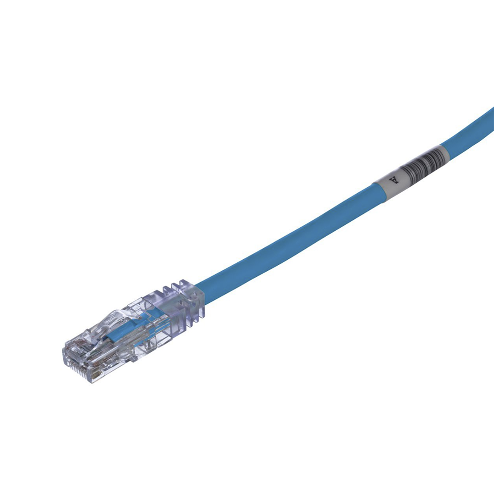 Cable de Parcheo TX6, UTP Cat6, 24 AWG, CM, Color Azul, 0.61 Metros (2 Pies) - Image 2