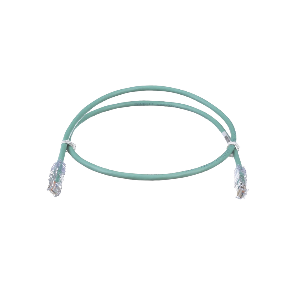 Cable de Parcheo TX6, UTP Cat6, 24 AWG, CM, Color Verde, 0.91 Metros (3 Pies)