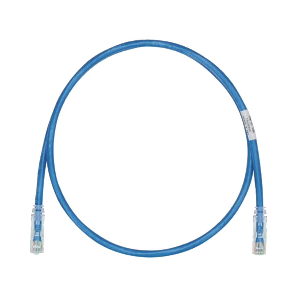 Cable de Parcheo TX6, UTP Cat6, 24 AWG, CM, Color Azul, 8 Metros (26.25 Pies)