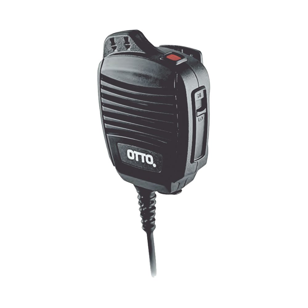 Micrófono-Bocina con Cancelación de Ruido, Sumergible IP68, Control de Volumen, Motorola DGP5050/5550/8050/8550/4150/6150, series APX y MTP6000