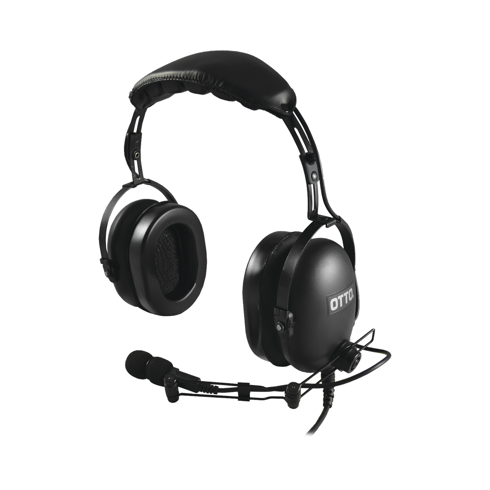 Diadema Heavy Duty sobre la cabeza para KENWOOD NX240/340/220/320/420, TK-3230/3000/3402/3312/3360/3170