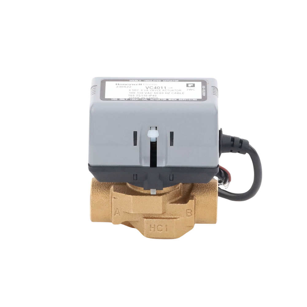 Válvula 3/4 De 2 Vías Conexión de rosca BSPT Con Actuador 40011 A 120V, On/off - Image 2