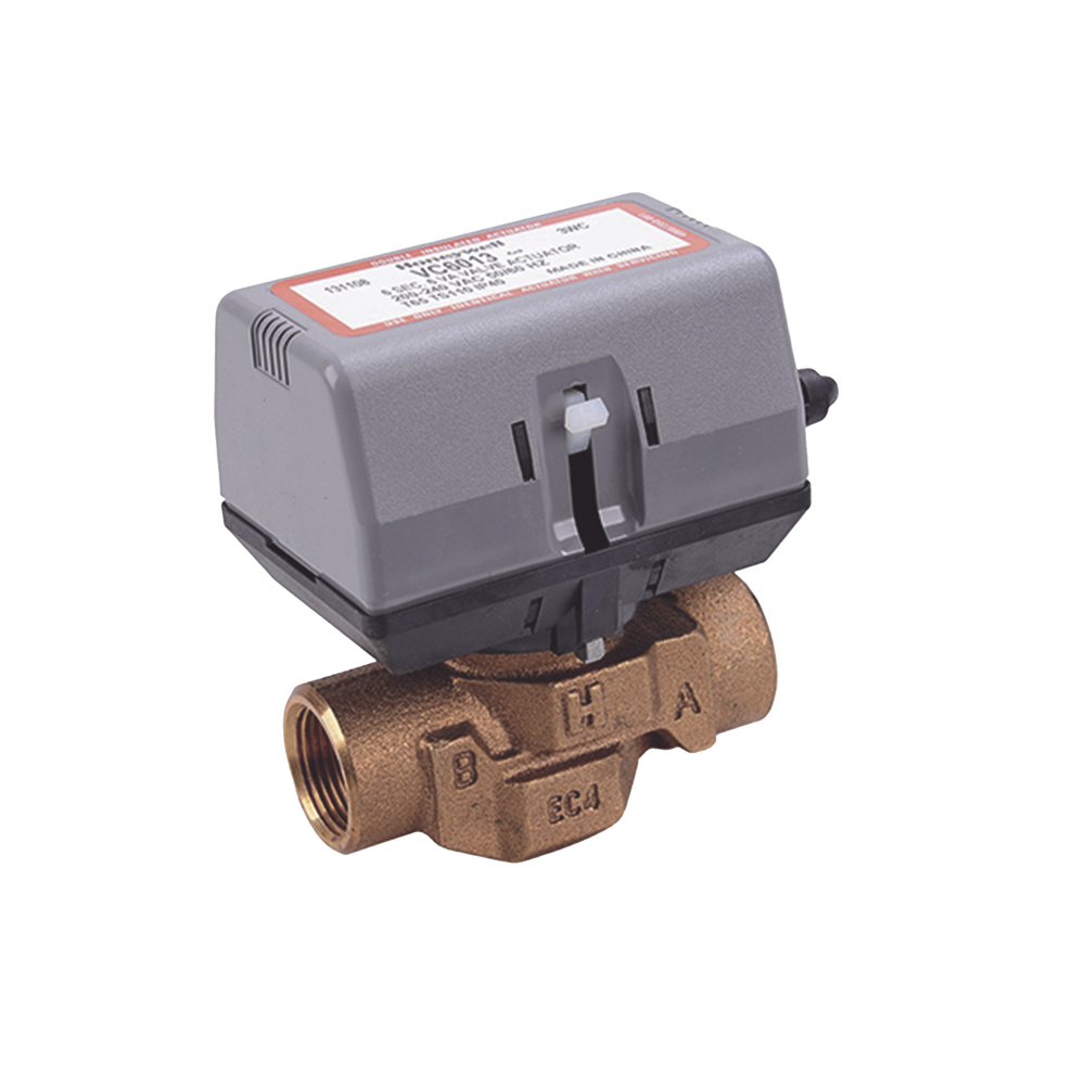 Válvula 3/4 De 2 Vías Conexión de rosca BSPT Con Actuador 40011 A 120V, On/off