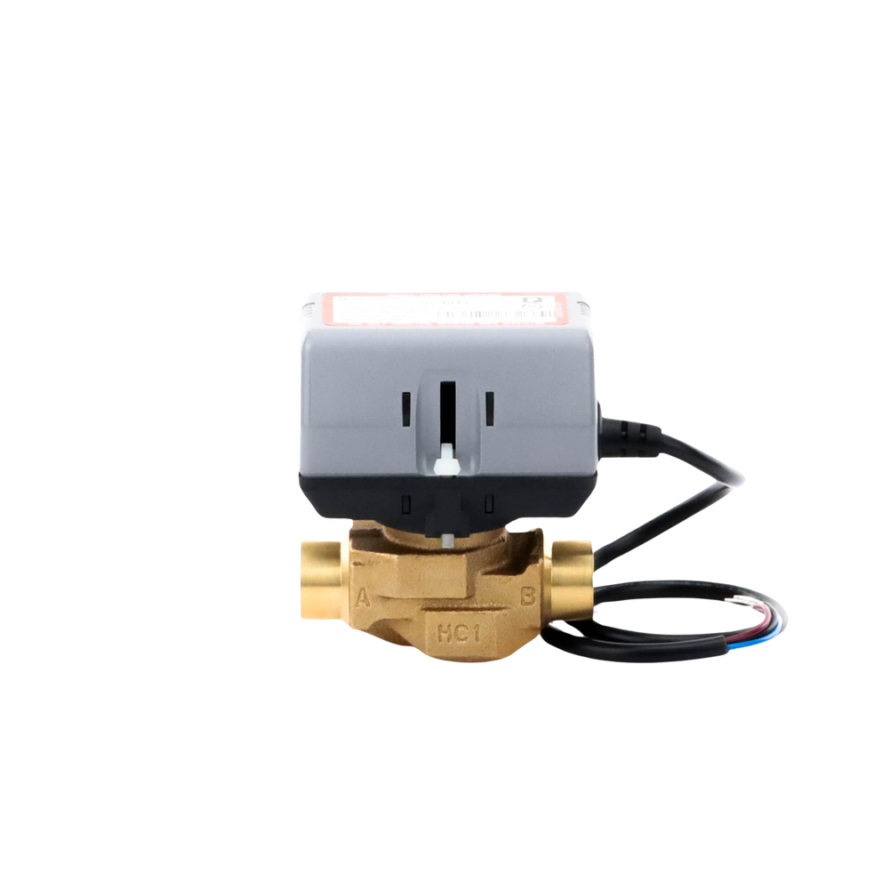 Válvula 3/4 De 2 Vías Conexión de rosca BSPT Con actuador que trabaja de 200 a 240V - Image 2