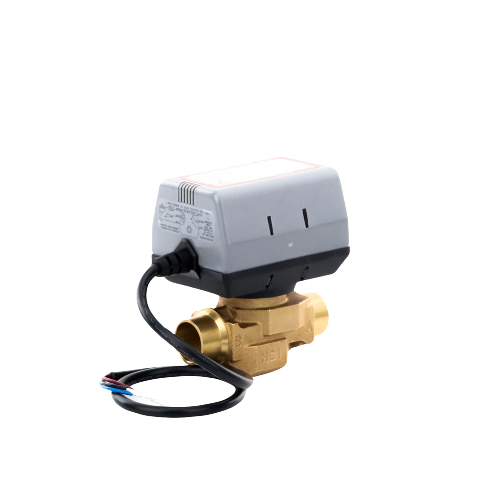 Válvula 3/4 De 2 Vías Conexión de rosca BSPT Con actuador que trabaja de 200 a 240V - Image 4