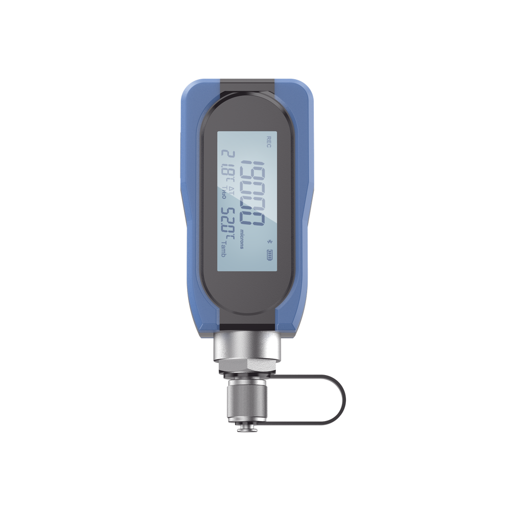 Medidor de Vacío Digital VDA1 / 0-19000 Micrones / Precisión ±10% / Pantalla LCD Grande / USB Tipo C Recargable / Detección Inteligente H?O / Multitud de Unidades de Medida