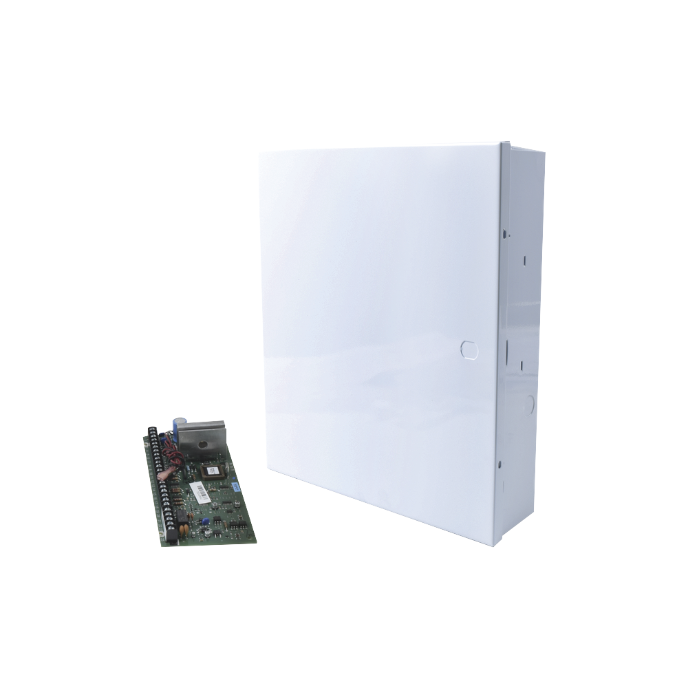 Panel Hibrido de 48 zonas máximo con Gabinete