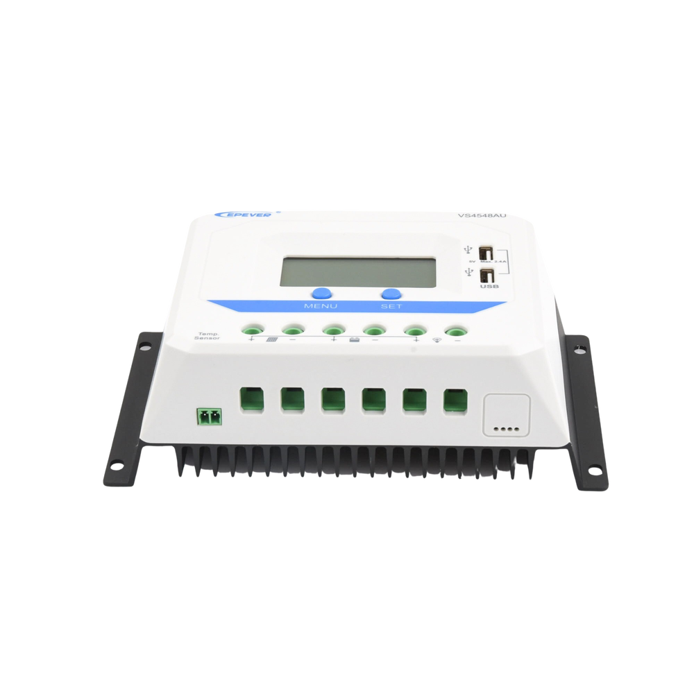Controlador Solar de Carga PWM 12/24/36/48 V 45 A, Salida USB, con Display - Image 2