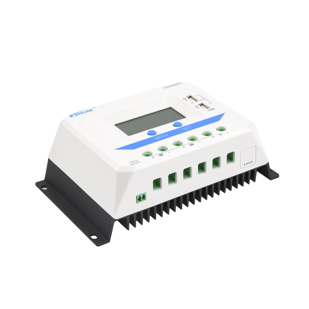 Controlador Solar de Carga PWM 12/24/36/48 V 45 A, Salida USB, con Display - Image 3