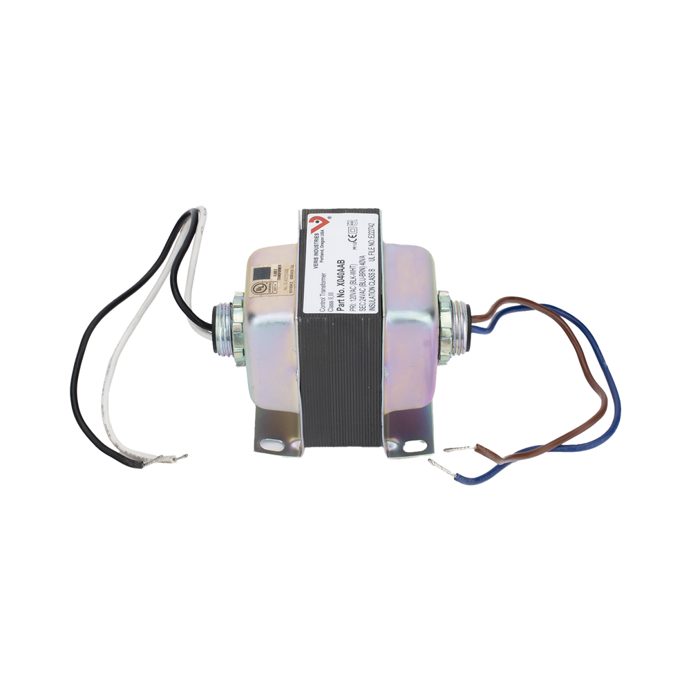 Transformador de corriente 120/240/277/480 VAC a 24 VAC, con fusible. 40VA - Image 2