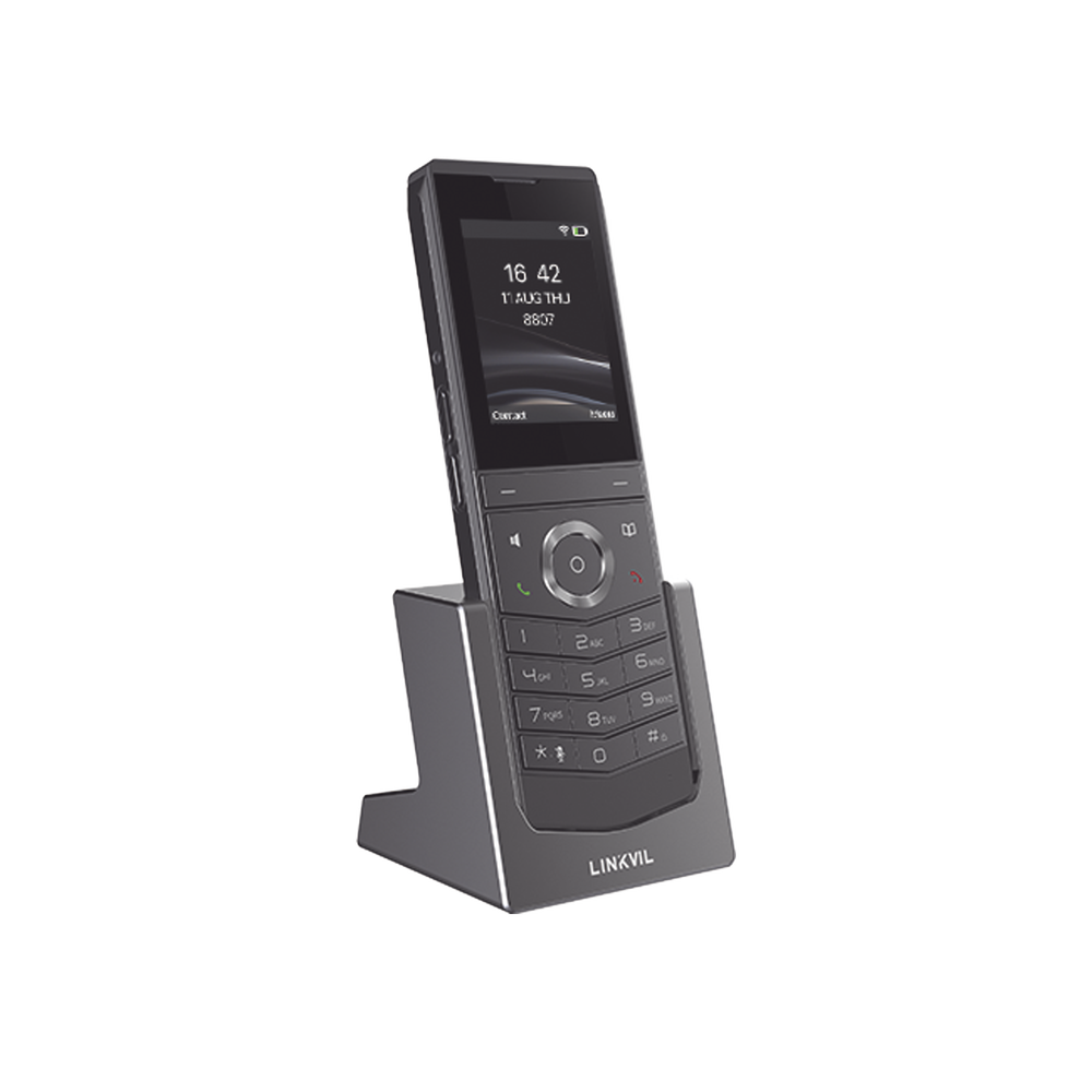 W611W es un teléfono IP Wi-Fi portátil, Resistente, Moderno diseñado para aplicaciones de comunicación móvil. - Image 4