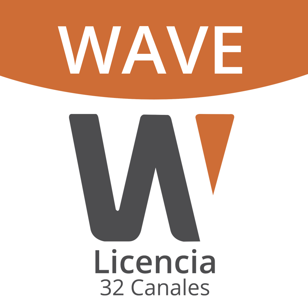 Licencia Wisenet Wave Para 32 Canales  de Grabador Hanwha