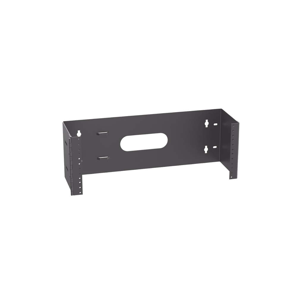Rack Abierto de Instalación en Pared con Bisagras, Profundidad de 159 mm, 19 in de Ancho, 4 UR, Color Negro - Image 2
