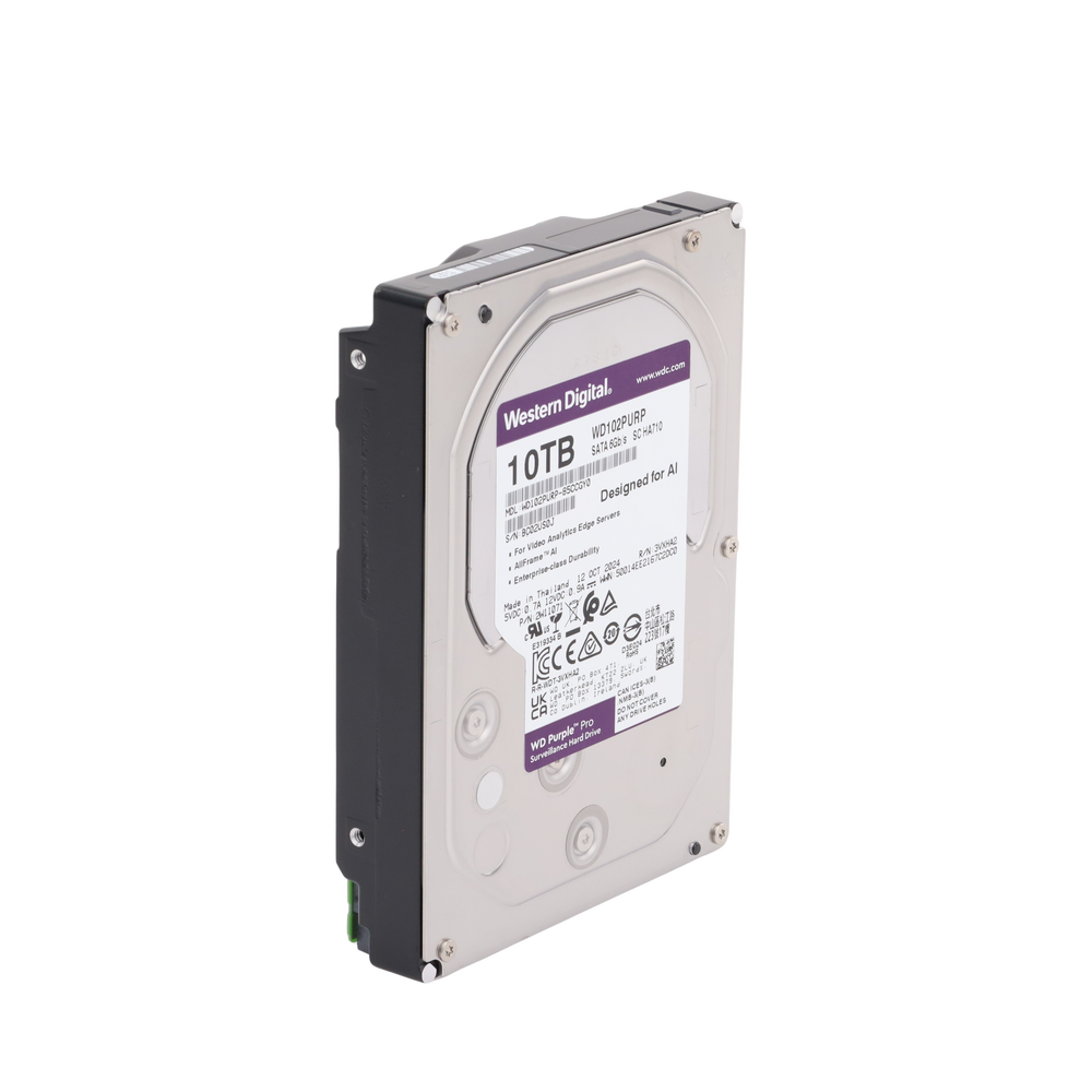 Disco Duro Purple Pro de 10 TB / 7200 RPM / Optimizado para Soluciones de Videovigilancia con Analiticos (Meta Data) / Uso 24-7 / 5 Años de Garantia - Image 3
