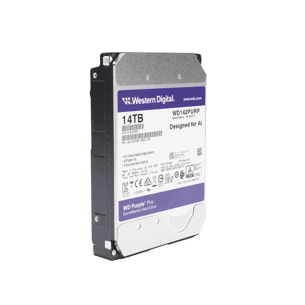 Disco duro WD de 14TB / 7200RPM / Optimizado para soluciones de video inteligente - Image 4