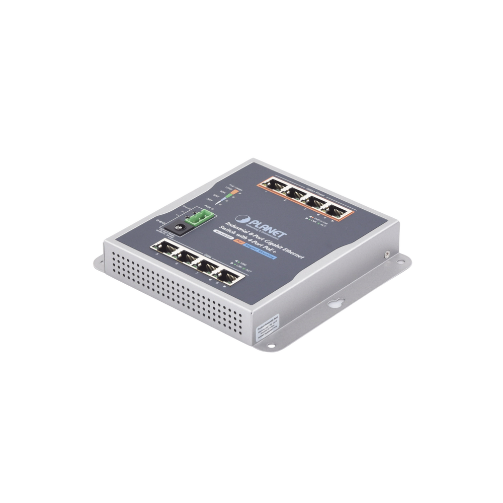Switch Industrial No Administrable, Múltiple Montaje (Pared, Riel DIN y Magnético), 8 Puertos Gigabit con 4 puertos PoE 802.3at, Hasta 120 W. - Image 6