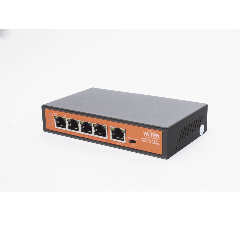 Extensor PoE / Entrada hasta 90 W / 4 puertos Gigabit PoE salida 802.3 af/at / Extensor PoE hasta 250 m / No administrable - Image 3