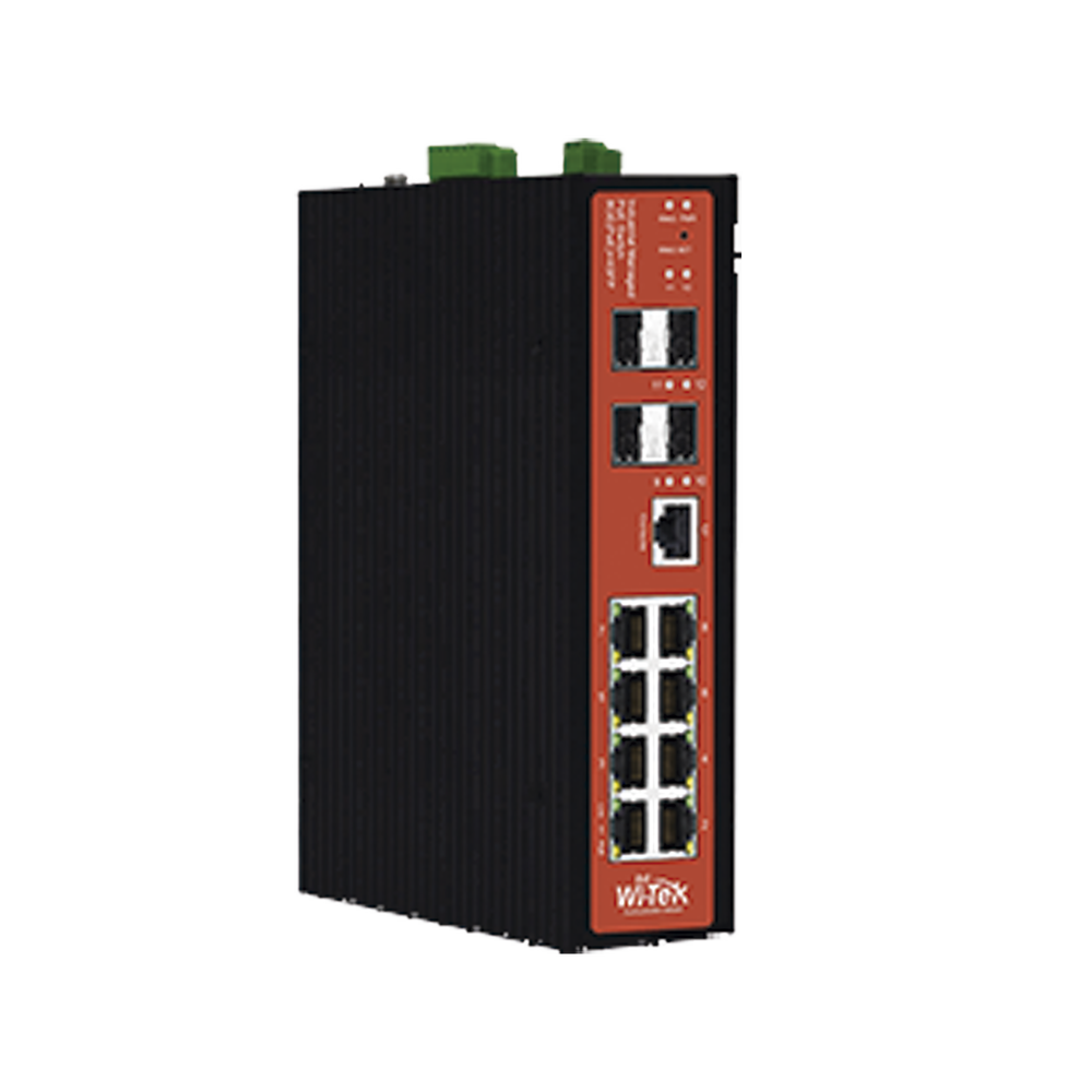 Switch Industrial administrable PoE, puerto 1-2 PoE 24/48. puertos 3-8 puertos 802.3 af/at/bt, hasta 60 W - Image 4