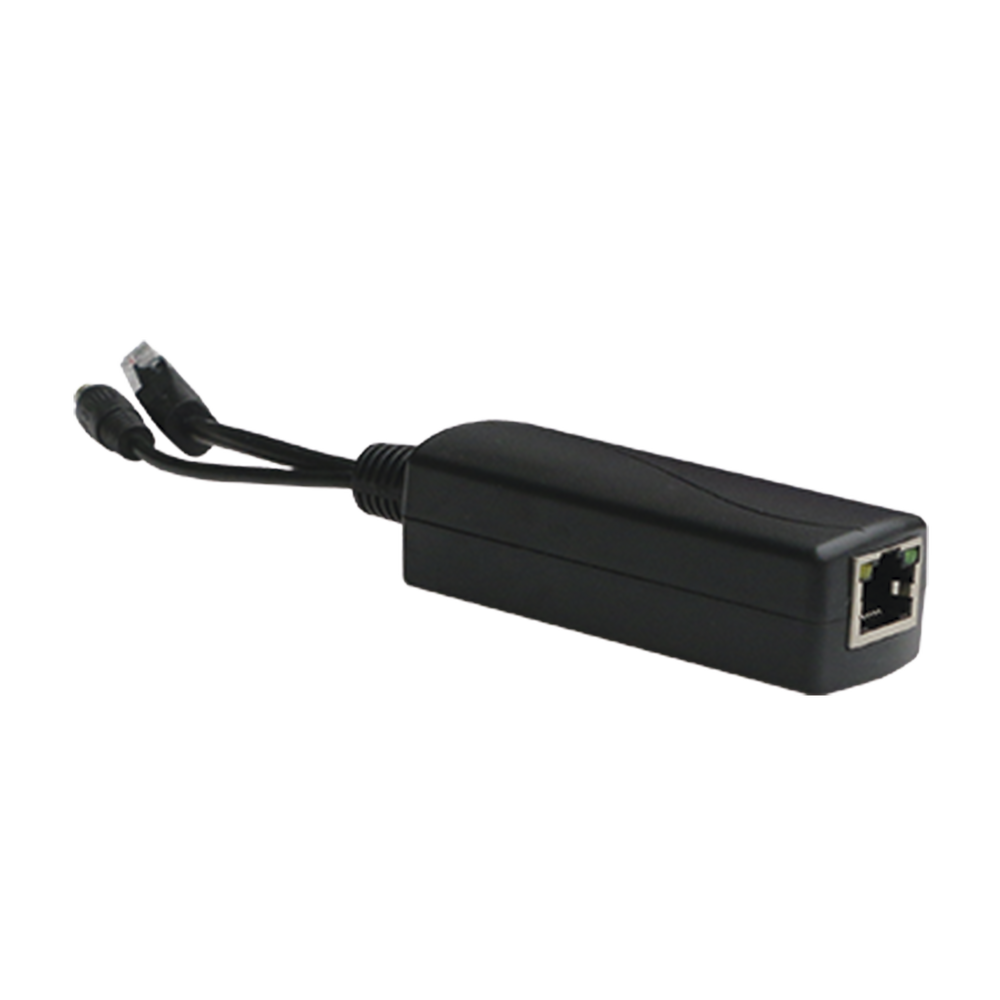 Splitter PoE IN 802.3 af/at / Se Puede Energizar Hasta con 30W / Salida de 12 Vcc 1A (12W) / Instalación es Escritorio (superficie plana) / Idea para cámas IP SIN PoE (CCTV) - Image 3