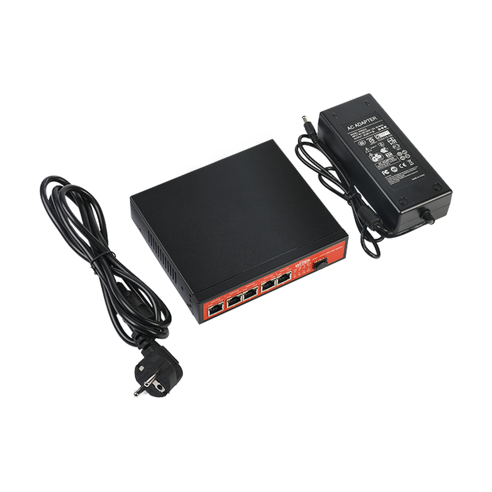 Controlador Solar de 5A con Switch PoE / 1 Puertos Gigabit PoE 802.3 bt / 2puertos PoE 802.3 af/at con 2 Puertos PoE Pasivo 24 Vcc / 1 Puerto SFP / No administrable - Image 4